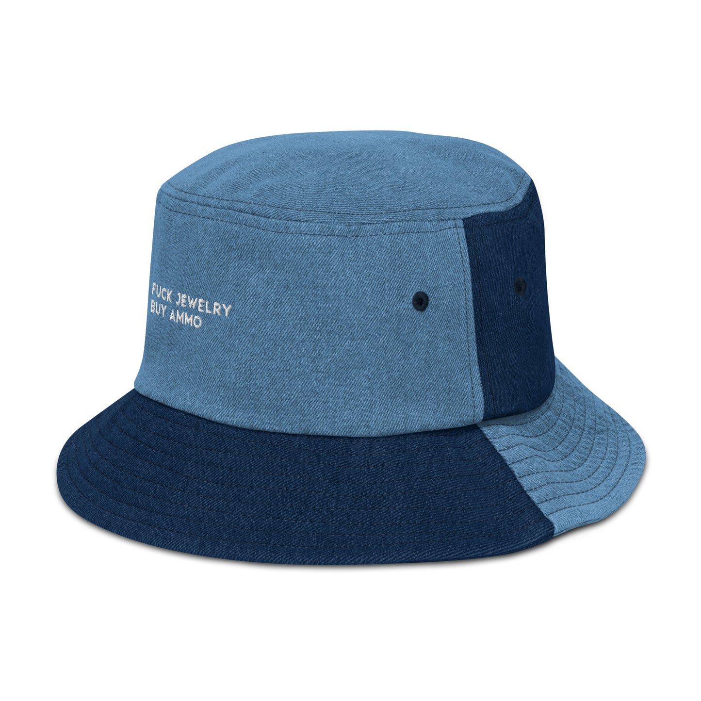 FJBA denim bucket hat